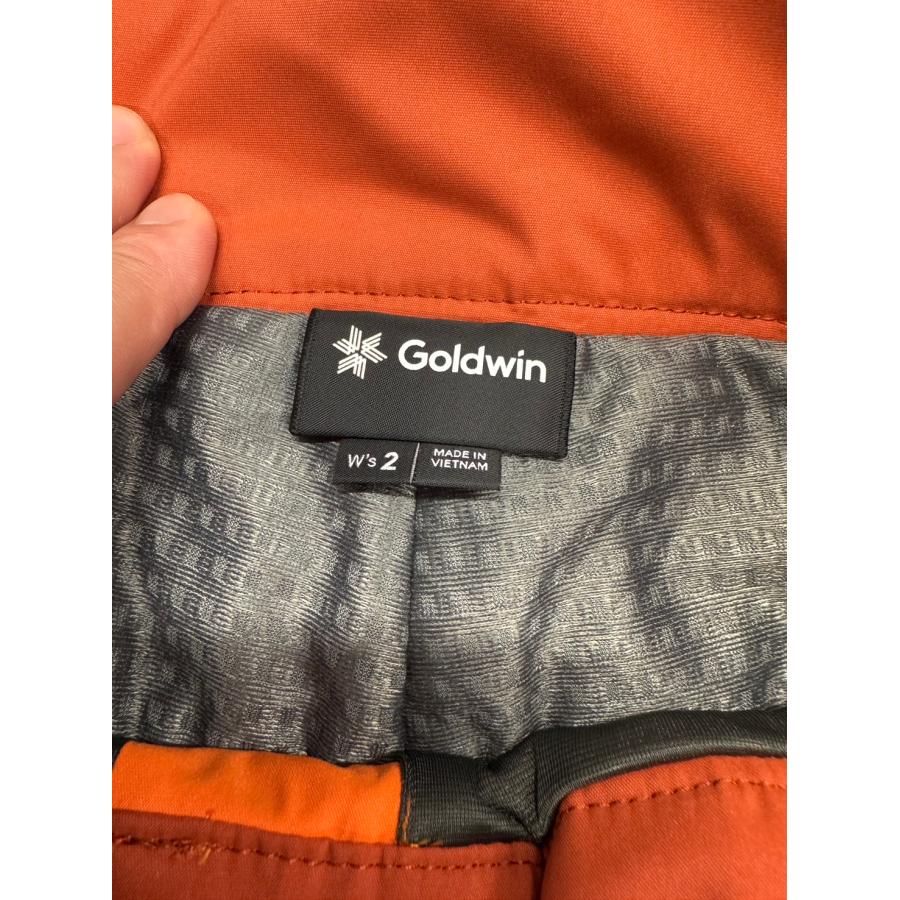 ◆未使用展示品◆　Goldwin　W‘ｓ　G-Solid　Color　Pants　SCARLET　ORANGE_3