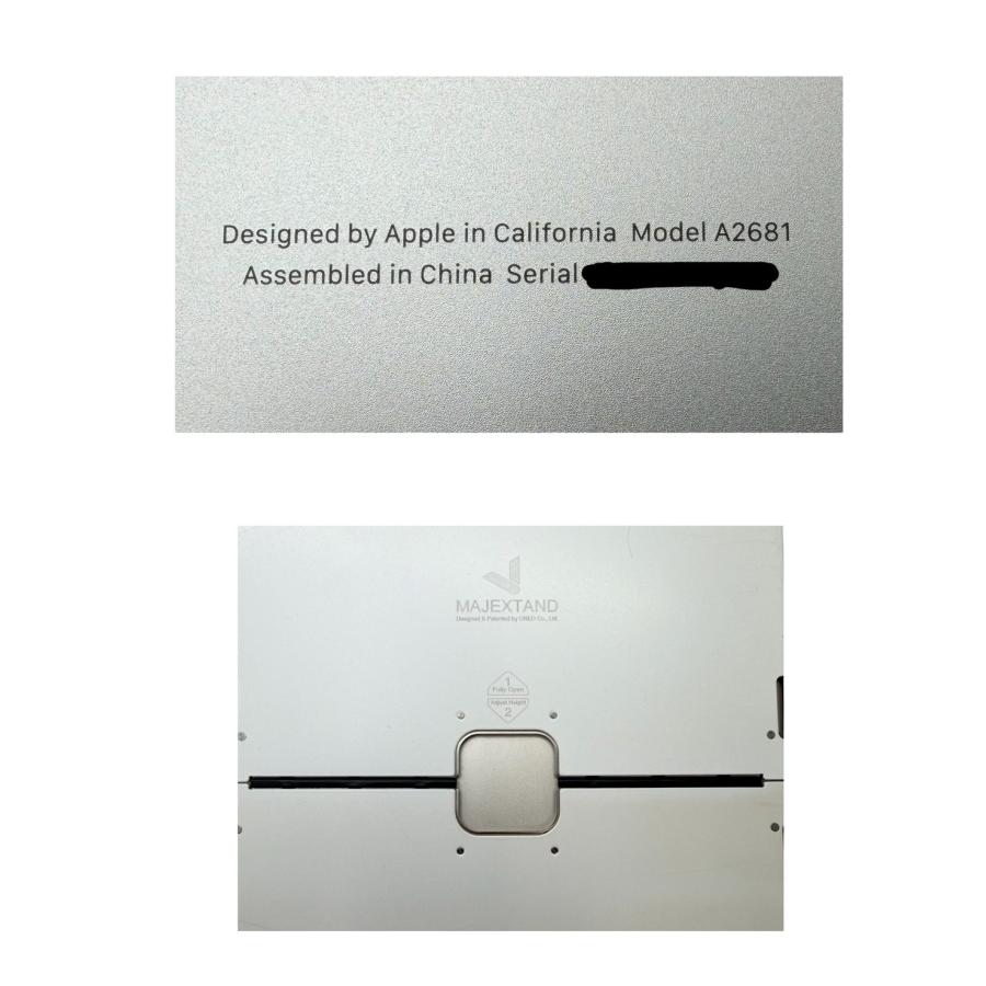 Apple MacBook Air M2 13.6インチ メモリ 16GB SSD 500GB A2681 2022年