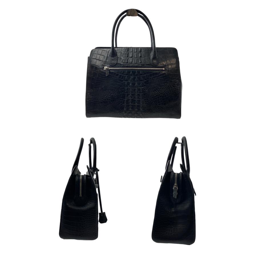 未使用品 RODANIA ロダニア 3002L クロコダイル 2WAY ハンドバッグ 