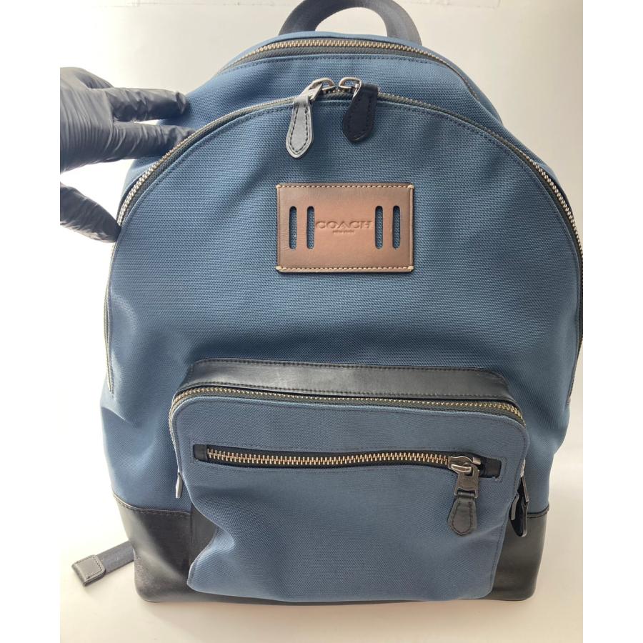 COACH（コーチ） F27609 コーデュラナイロン×レザー リュックサック