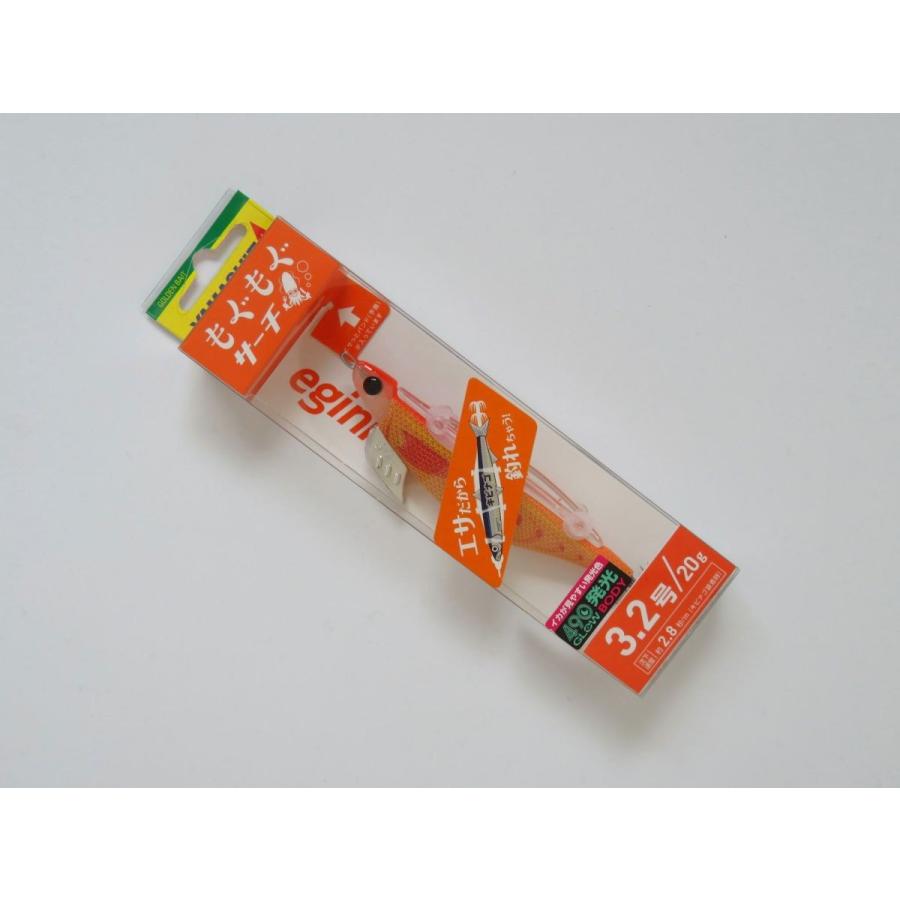 ヤマシタ エギーノもぐもぐサーチ 3.2号 002) グローマンゴー : 釣具