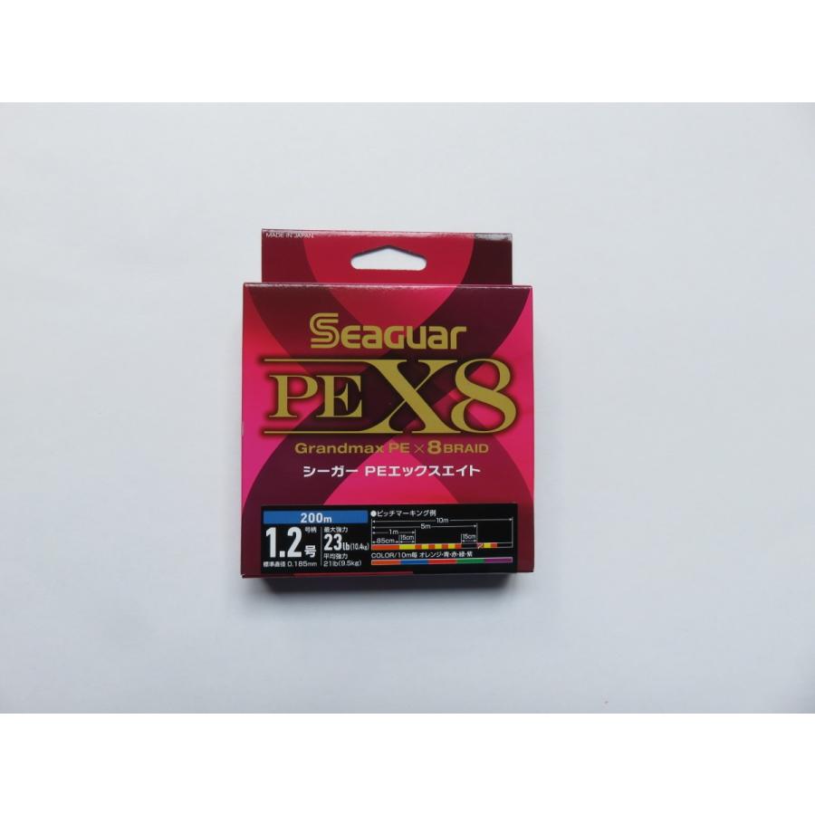 シーガー PEX8 1.2号 200m : 釣具ショップ赤穂屋 - 通販 - Yahoo