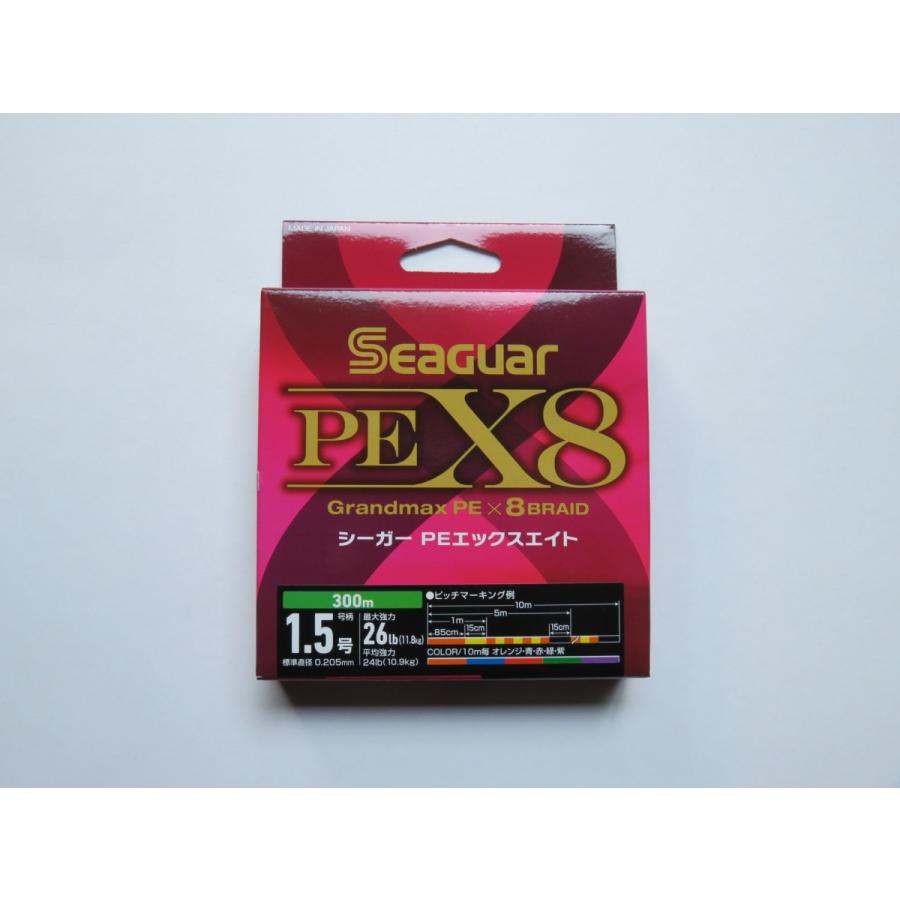 シーガー　PEX8 1.5号 300m : 4562398228474 : 釣具ショップ赤穂屋 - 通販 - Yahoo!ショッピング