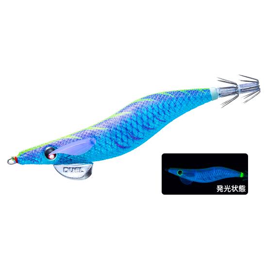 デュエル　エギセット　3.5号 DUEL（デュエル） EQ（Egiオリジナル） 3.5号 5.BLBP ブルー夜光ブルー