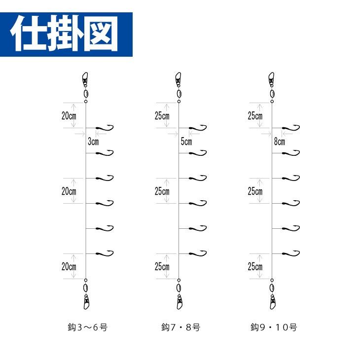 ハヤブサ 小アジ専科 蓄光スキン 堤防小アジ五目 レッド HS400 | Hayabusa | 01