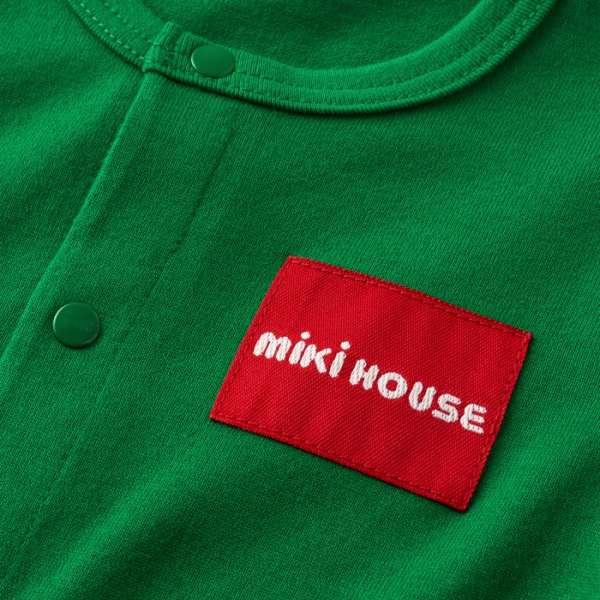●30％OFFセール●ミキハウス　mikihouse　ショートオール(70cm・80cm）アウトレット ベビー 赤ちゃん ギフト プレゼントの画像