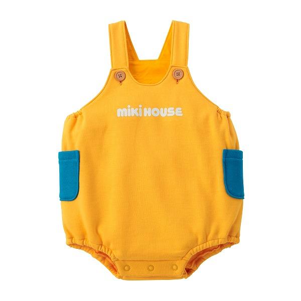 MIKI HOUSE（ミキハウス） ロゴ シンプル ロンパース（フリー）Web限定