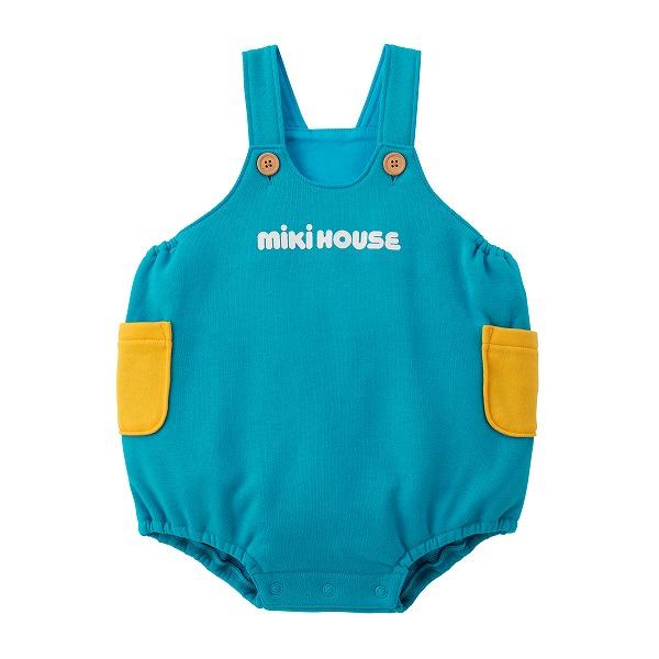 MIKI HOUSE（ミキハウス） ロゴ シンプル ロンパース（フリー）Web限定