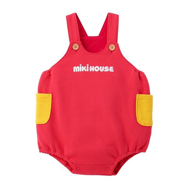 MIKI HOUSE（ミキハウス） ロゴ シンプル ロンパース（フリー）Web限定