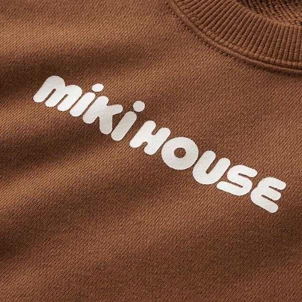 MIKI HOUSE（ミキハウス） バックロゴ ワンピース 裏毛 スウェット