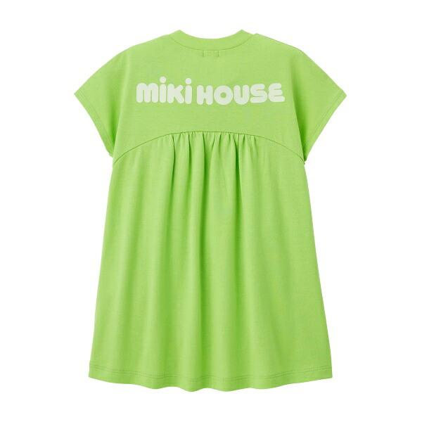 MIKI HOUSE（ミキハウス） バックロゴ 半袖 ワンピース(80・90・100 