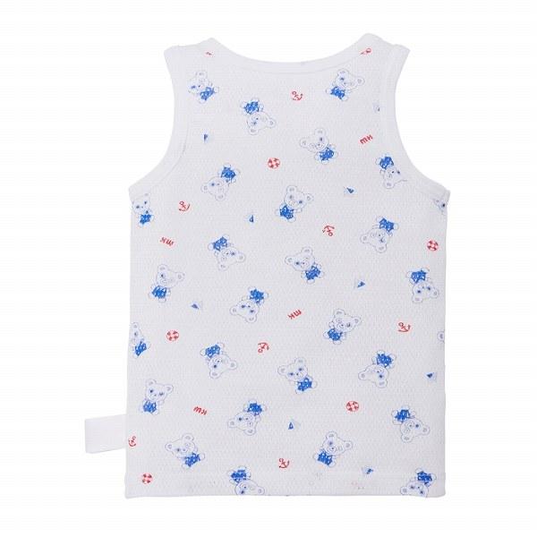 ●取り寄せ商品●ミキハウス　mikihouse　総柄メッシュタンクトップ(80・90・100・110・120・130)男の子  肌着 下着 | MIKI HOUSE | 06