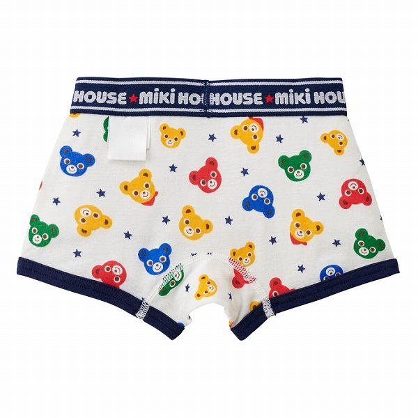 ●取り寄せ商品●ミキハウス　mikihouse　総柄ボクサーパンツ(90・100・110・120・130)男の子 肌着 下着 キッズ | MIKI HOUSE | 02