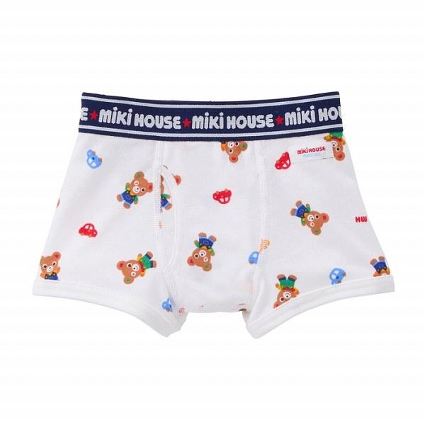 ●取り寄せ商品●ミキハウス　mikihouse　総柄ボクサーパンツ(90・100・110・120・130)男の子 肌着 下着 キッズ | MIKI HOUSE | 05