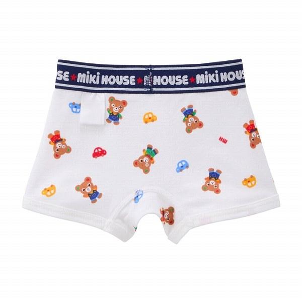 ●取り寄せ商品●ミキハウス　mikihouse　総柄ボクサーパンツ(90・100・110・120・130)男の子 肌着 下着 キッズ | MIKI HOUSE | 06