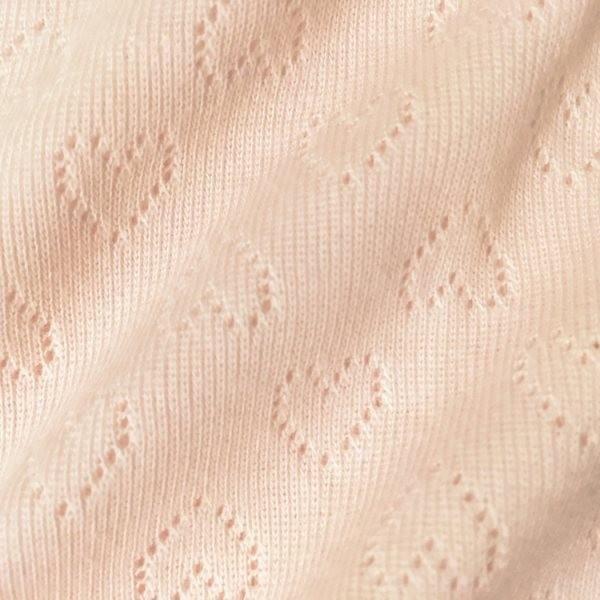 ミキハウス正規販売店/ミキハウス　mikihouse　透かしハート肌着 長袖ボディシャツ  インナー 下着 肌着(70cm-90cm) | MIKI HOUSE | 04