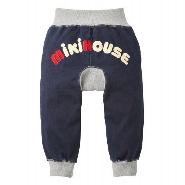 ●取り寄せ商品●ミキハウス　mikihouse　ミキハウス　ロゴ　パンツ(70cm・80cm・90cm・100cm・110cm）_2