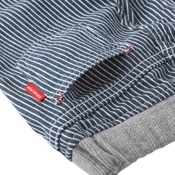 MIKI HOUSE ○取り寄せ商品○ミキハウス mikihouse 縦ロゴ 刺繍