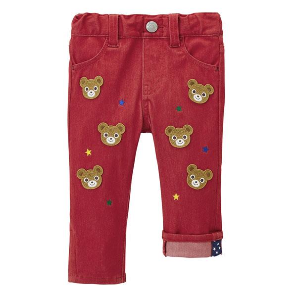 ミキハウス正規販売店/ミキハウス mikihouse プッチー ワッペン付 