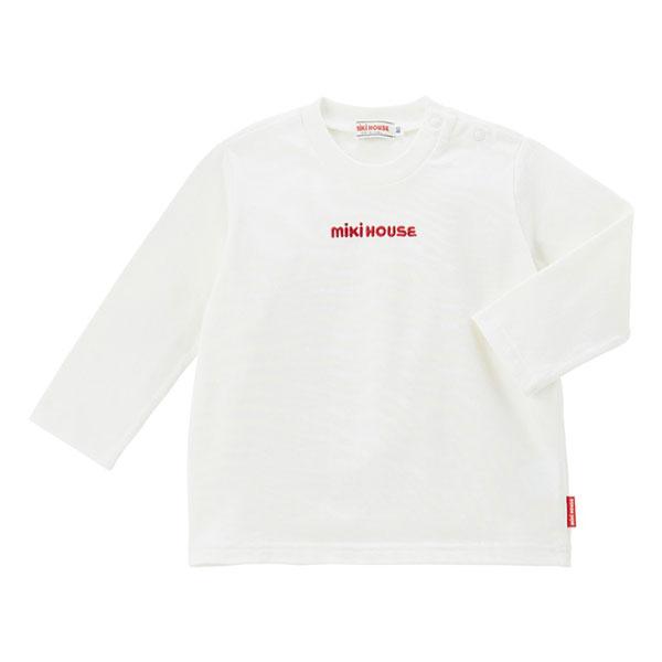 【新品タグ付き】 MIKI HOUSE 長袖 カットソー3枚セット 90サイズ ミキハウス 長袖Tシャツセット BOX付き mikihouse 長袖 Tシャツ