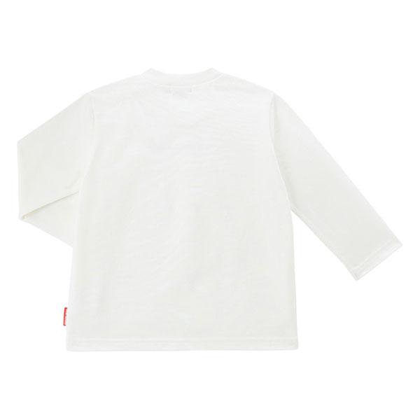 【新品タグ付き】 MIKI HOUSE 長袖 カットソー3枚セット 90サイズ MIKI HOUSE（ミキハウス） ロゴ刺繍 長袖Tシャツ(70・80・90・100