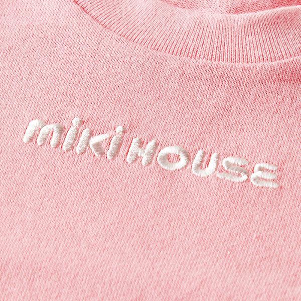 Rakutao公式アカウント01　100cmミキハウス 刺繍 Tシャツ ○30％OFFセール○ミキハウス ホットビスケッツmikihouse