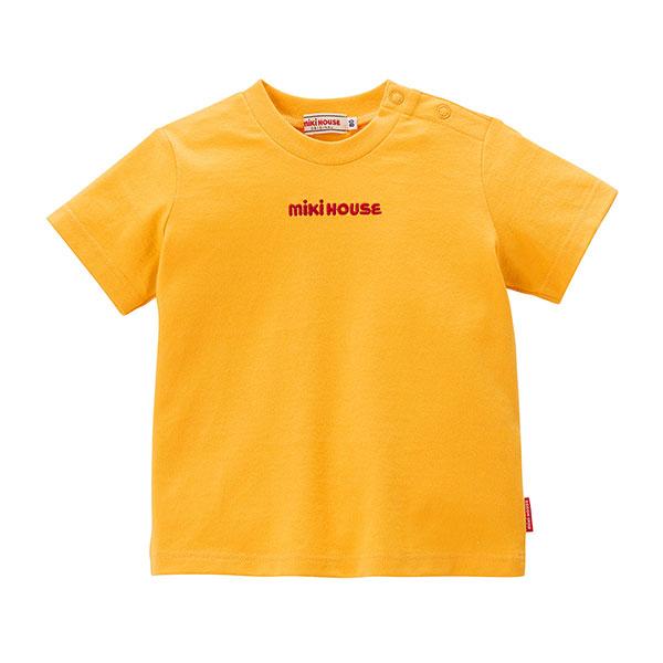 ミキハウス　mikihouse　ロゴ刺繍　半袖Ｔシャツ(70・80・90・100・110・120・130・140・150）綿100％　天竺素材 | MIKI HOUSE | 07