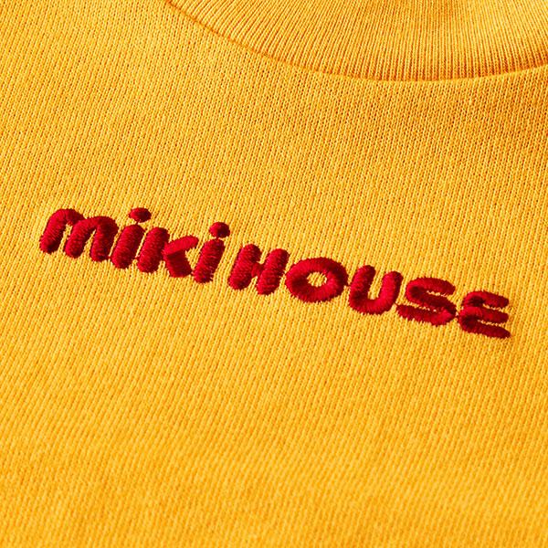 MIKI HOUSE（ミキハウス） ロゴ刺繍 半袖Tシャツ(70・80・90・100