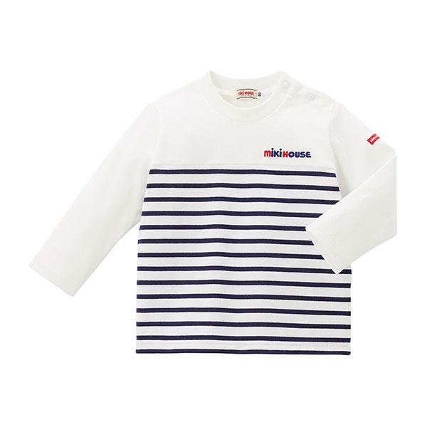 MIKI HOUSE（ミキハウス） ○30％OFFセール○ミキハウス ボーダー 長袖