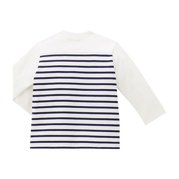 【ミキハウス】 ボーダー長袖Tシャツ　90 MIKI HOUSE（ミキハウス） ボーダー長袖Tシャツ(80・90・100・110