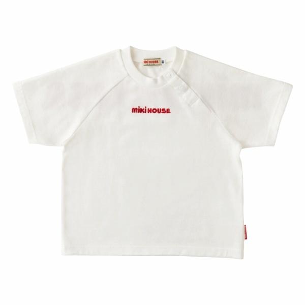 ●20％OFFセール●ミキハウス　mikihouse　バックロゴ　半袖Ｔシャツ(80・90・100・110・120・130・140・150）アウトレット｜attackone｜03