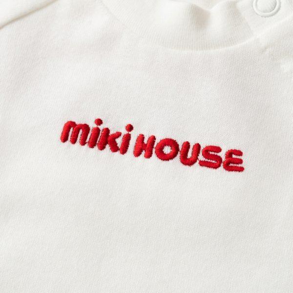 ●20％OFFセール●ミキハウス　mikihouse　バックロゴ　半袖Ｔシャツ(80・90・100・110・120・130・140・150）アウトレット｜attackone｜04