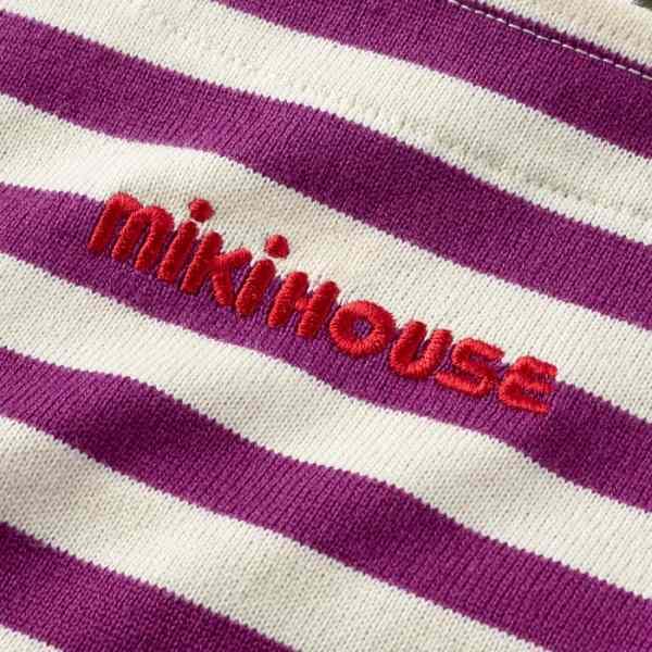 MIKI HOUSE（ミキハウス） ボーダー長袖Tシャツ(80・90・100・110