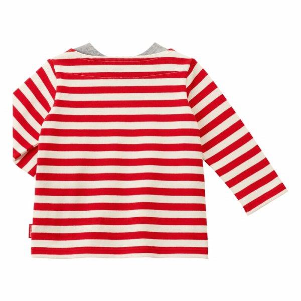 【ミキハウス】 ボーダー長袖Tシャツ　90 MIKI HOUSE（ミキハウス） ボーダー長袖Tシャツ(80・90・100・110