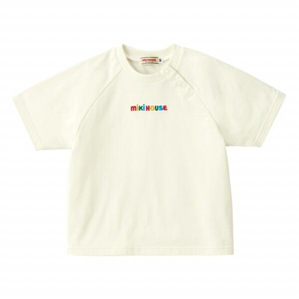 MIKI HOUSE（ミキハウス） バック ロゴ半袖 Tシャツ(80・90・100・110