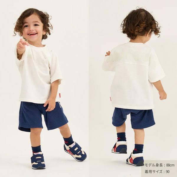 ミキハウス　mikihouse　バックロゴ 半袖 Ｔシャツ (90・100・110・120・130・140・150）幼児　小学生　キッズ　男の子　女の子　リンクコーデ　WEB限定 | MIKI HOUSE | 02