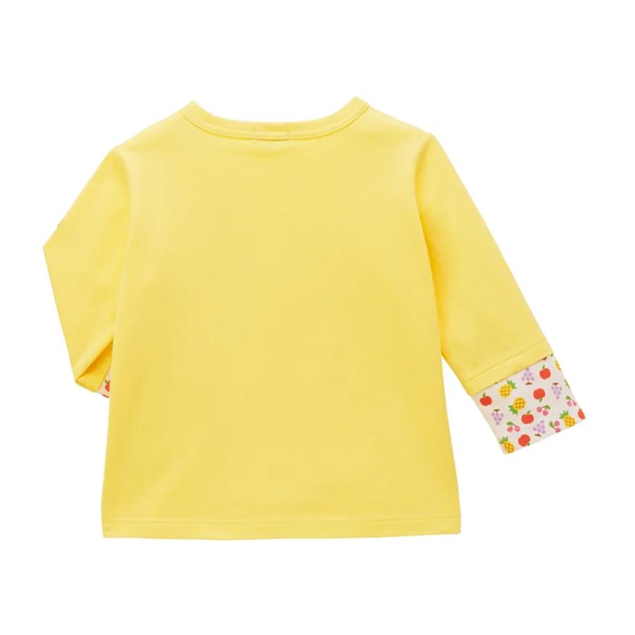 ● 取り寄せ商品●ミキハウス mikihouse 袖重ね着風長袖Ｔシャツ （ 80 90 100 110 120 130 ） 子ども服 ベビー キッズ 男の子　女の子の画像