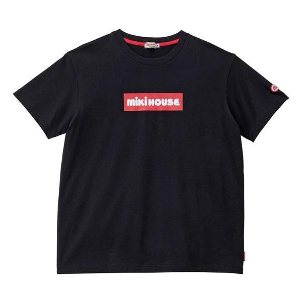 〈maru62〉ミキハウス　ボックスロゴTシャツ　親子セット maru62様専用〉ミキハウス ボックスロゴTシャツ 親子セット