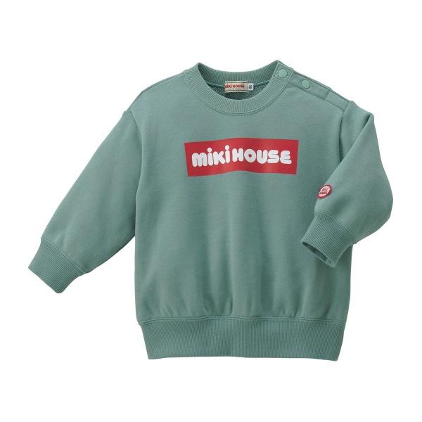 ミキハウストレーナー90 MIKI HOUSE（ミキハウス） ○40％OFFセール○ミキハウス ボックスロゴ