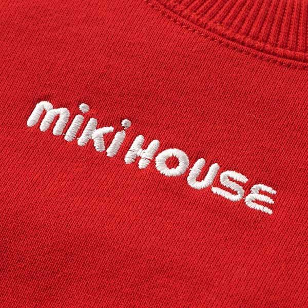 ミキハウス正規販売店/ミキハウス　mikihouse　裏毛パイル　ロゴトレーナー（80cm・90cm・100cm・110cm・120cm・130cm・140cm・150cm）｜attackone｜04