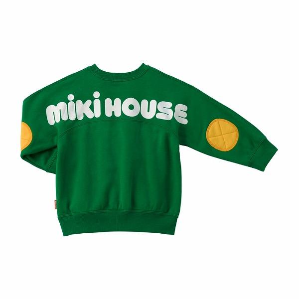 MIKI HOUSE（ミキハウス） バックロゴトレーナー スウェット 長袖 (90