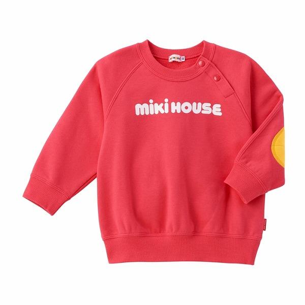 MIKI HOUSE（ミキハウス） バックロゴトレーナー スウェット 長袖 (90