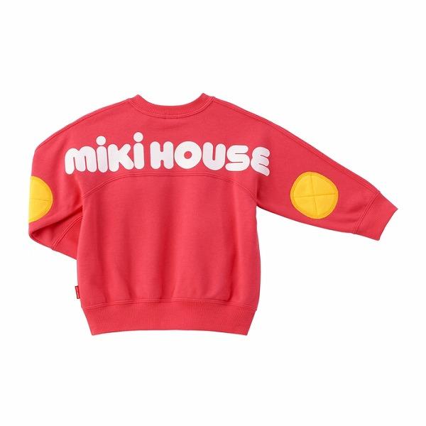 MIKI HOUSE ミキハウス mikihouse バックロゴトレーナー MIKI HOUSE ミキハウス mikihouse バックロゴトレーナー