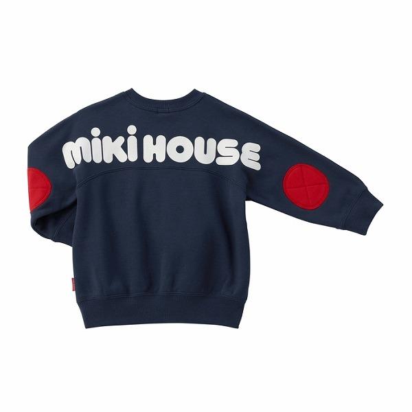 MIKI HOUSE（ミキハウス） バックロゴトレーナー スウェット 長袖 (90