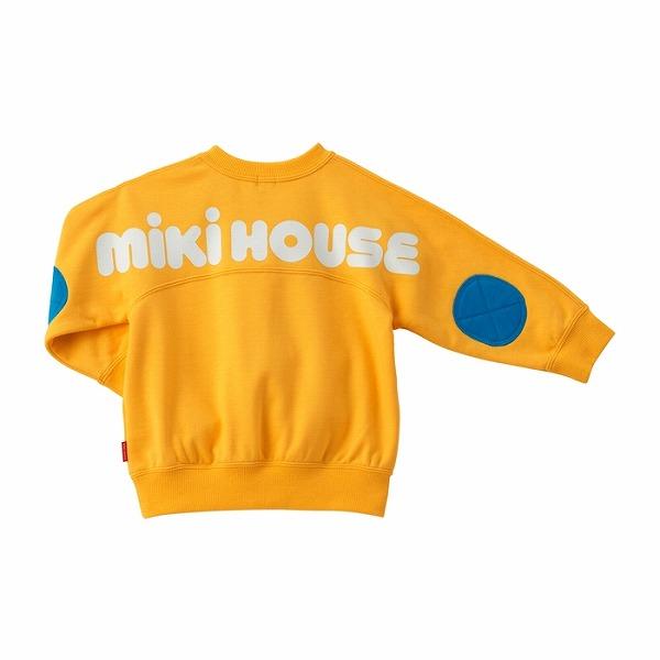 MIKI HOUSE ミキハウス mikihouse バックロゴトレーナー MIKI HOUSE ミキハウス mikihouse バックロゴトレーナー