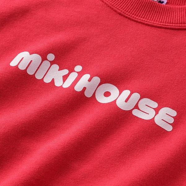 MIKI HOUSE ミキハウス mikihouse バックロゴトレーナー 大人用 MIKI HOUSE ミキハウス mikihouse バックロゴトレーナー 大人用