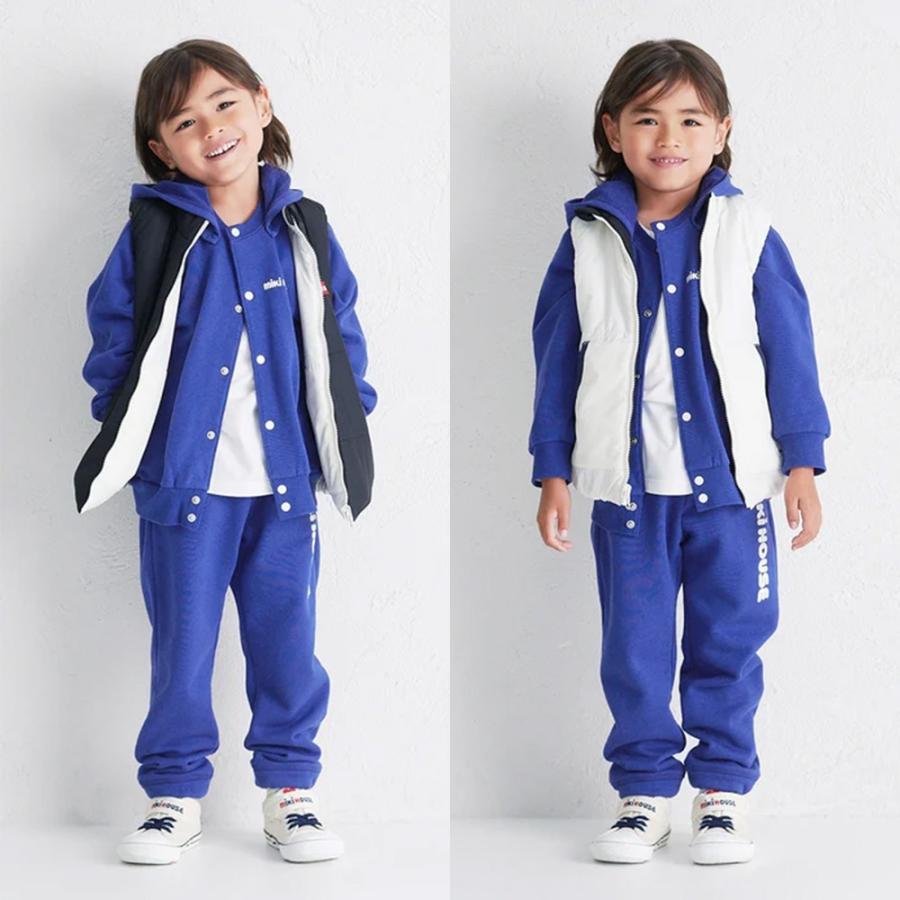 ● 取り寄せ商品●ミキハウス mikihouse 【WEB限定】 リバーシブルベスト ( 80 90 100 110 120 130 140 150 ) | MIKI HOUSE | 12