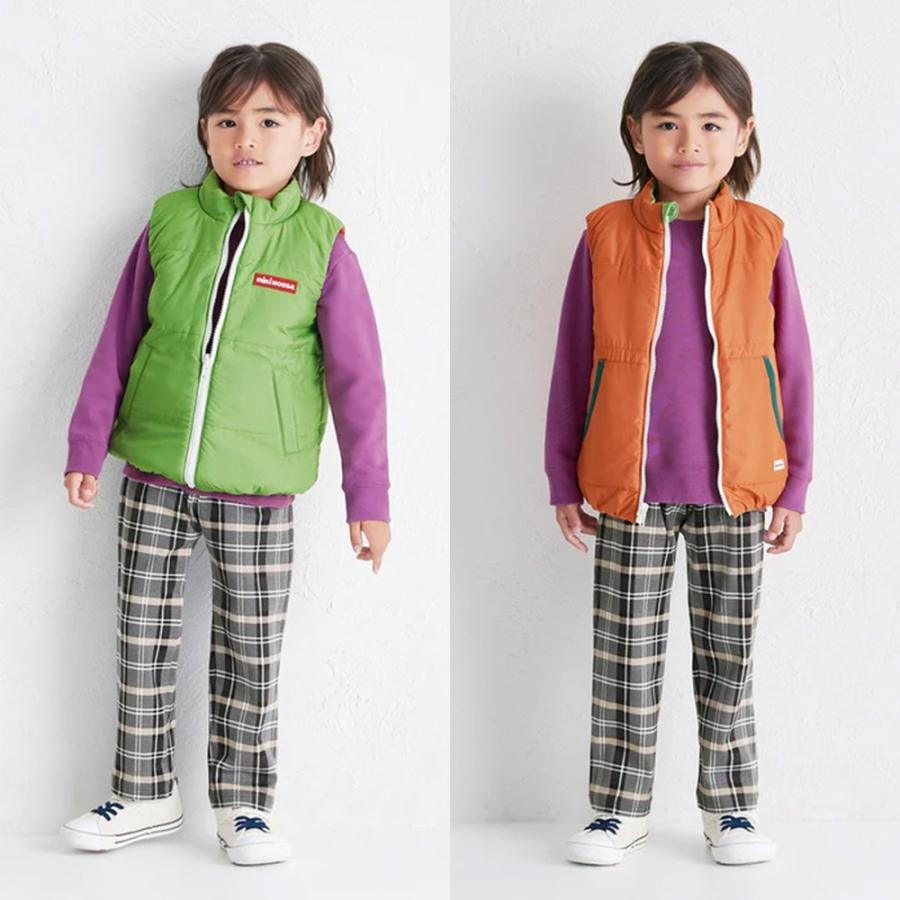 ● 取り寄せ商品●ミキハウス mikihouse 【WEB限定】 リバーシブルベスト ( 80 90 100 110 120 130 140 150 ) | MIKI HOUSE | 13