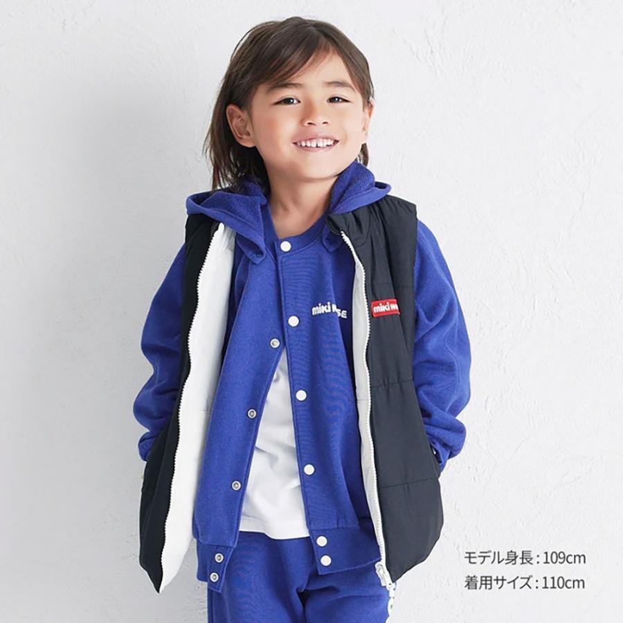 ● 取り寄せ商品●ミキハウス mikihouse 【WEB限定】 リバーシブルベスト ( 80 90 100 110 120 130 140 150 ) | MIKI HOUSE | 03