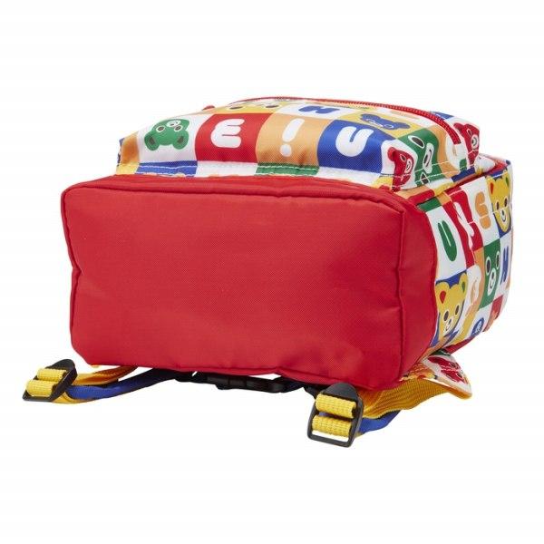 MIKI HOUSE（ミキハウス） パズルブロック リュック 総柄 ロゴ